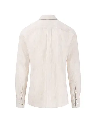 FYNCH-HATTON | Chemise en lin coupe décontractée | beige
